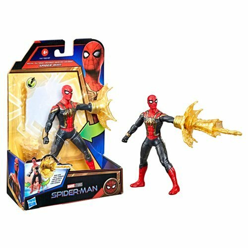 Spider-Man: No Way Home 6-Inch Deluxe Web Spin spider-man Action Figure - Picture 3 of 3