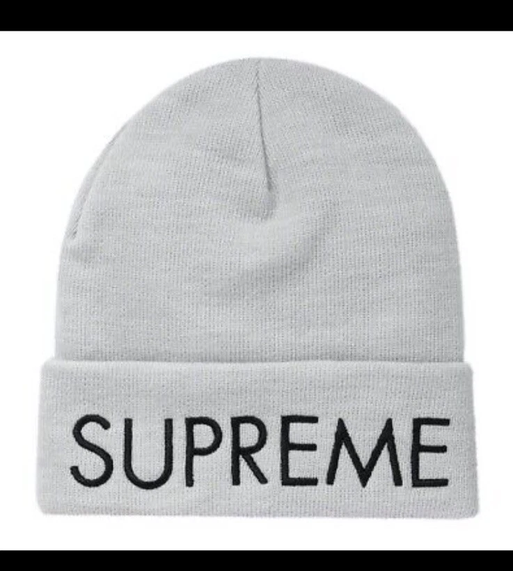 Bonnet Supreme Capital   Gris cendre   NEUF