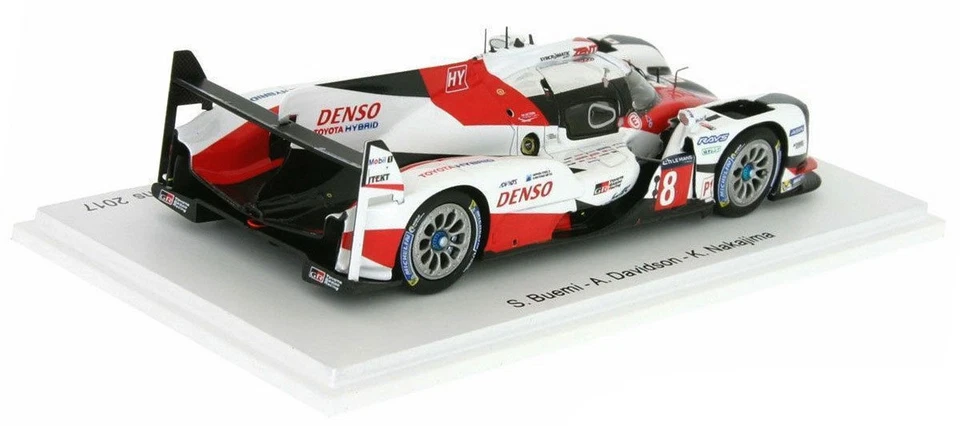 SPARK 1/43 MODELLINO AUTO DA CORSA TOYOTA TS050 LE MANS 2017 MODELLISMO STATICO - Immagine 3 di 4