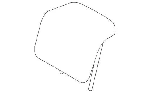 Conjunto de reposacabezas delantero izquierdo y derecho para Ford Fusion 2010 (N/P AE5Z-54611A08-DA)
