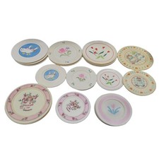 Vintage Chilton Globe Play Set Plate Mixed Lot Various Styles