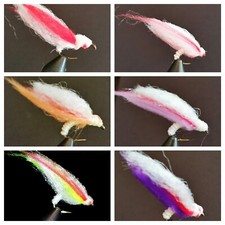 flies  for night fishing , salmon ,steelhead, trout 6 flies/pack