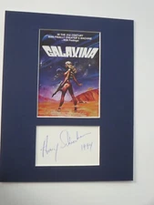 "Galaxina"" signed by Avery Schreiber as Captain Cornelius Butt