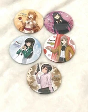 Kadokawa, Dengeki Bunko: Fighting Climax Lot of 5 Character Can Buttons