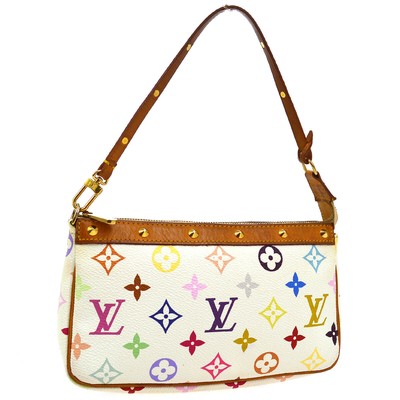 LOUIS VUITTON POCHETTE ACCESSOIRES HAND BAG MULTI-COLOR M92649 SL0014 BT16946 | eBay