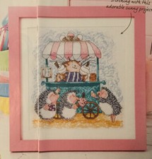 Cross Stitch Chart - Margaret Sherry’s Ice Cream Stall