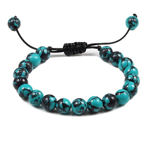 Adjustable Tiger Eye Beads Bracelets Women Fashion Jewelry Rope Bangles Bracelet - Picture 26 of 27