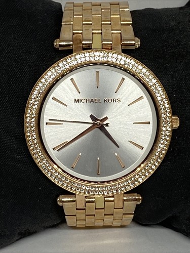 Michael Kors MK3402 Women Stainless Steel Analog Silver Dial Quartz Watch WO707 - Picture 2 of 12