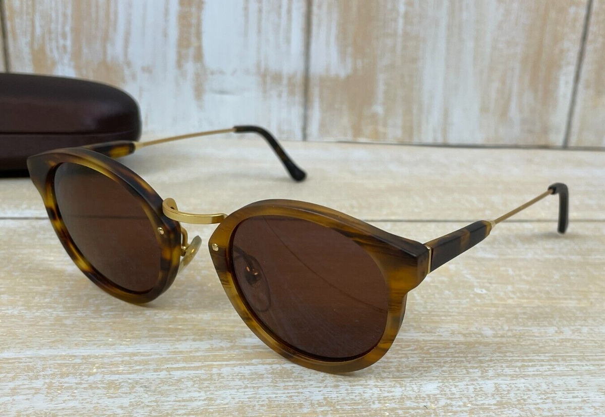 RetroSuperFuture Handmade In Italy Gray Tortoiseshell Sunglasses with Dark Lense IMG_2458.jpg?v=1743555170&  main image 3