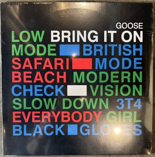 Goose - Bring It On - 2022 Belgium Limited Numbered To 1000 On Green Wax