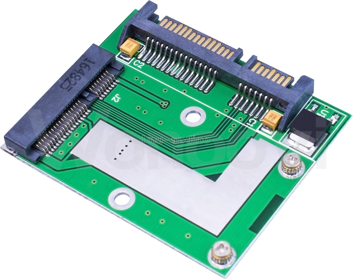 ADATTATORE MSATA A NGFF MSATA Conversione Scheda SSD Convertitore Maschio Per Unità Di Memoria A - Foto 8