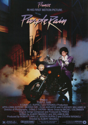 Purple Rain (1984) Prince Movie Film POSTER Plakat #410