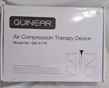 QUINEAR AIR COMPRESSION THERAPY DEVICE CALF AND ARM HEATING MASSAGE QN-017A