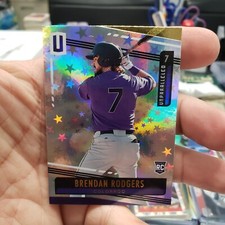 2019 Panini Unparalleled Astral Brendan Rodgers Rc # 15