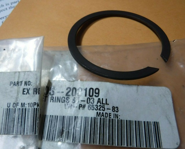 HARLEY HD BIG TWIN SPORTSTER EXHAUST RETAINING RINGS 10 PK 6532583A