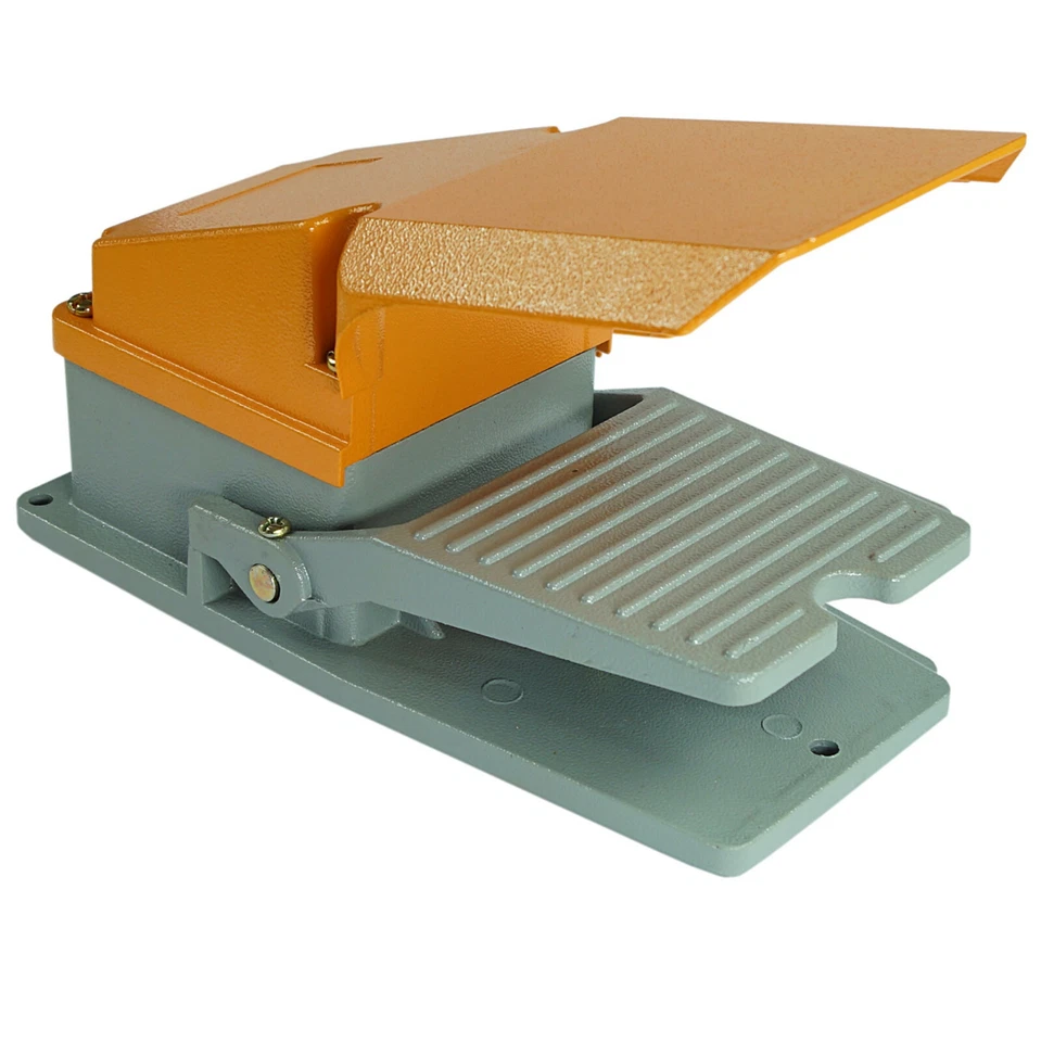 Fußschalter Schutzhaube Trittschalter Industrie Fußpedal Schalter Fernschalter - Bild 2 von 4