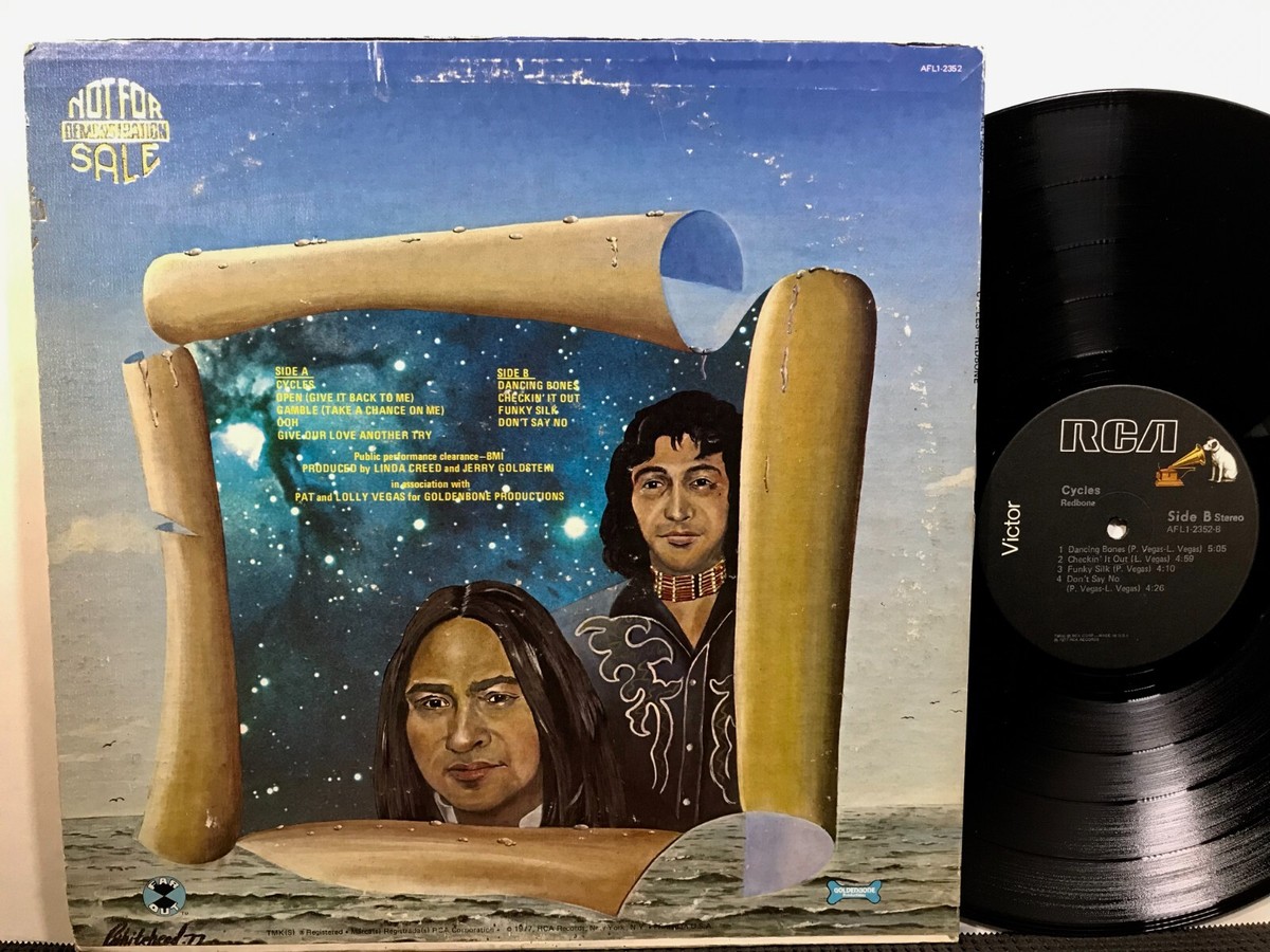 【中古】 Cycles Redbone REDBONE Feat Pat & Lolly Vegas - Cycles LP RCA AFL1-2352 STEREO