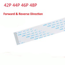 10pcs Pitch 0.5mm 42/44/46/48-Pin FFC/FPC Flexible Flat Ribbon Cable 80C 60V