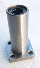 Premium LMK10LUU Extra Long Square Flange 10mm Bore Ball Linear Bushing Bearing