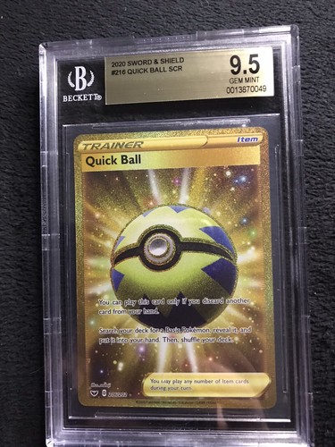 Quick Ball graded BGS 9.5 for sale on eBay
