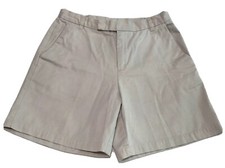 Old Navy shorts Womens size 6 Khaki Cotton Flat Front Sho514B 