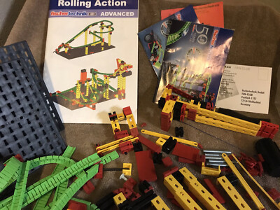 Fischertechnik 270 Pcs, 6 Models Rolling Action Advanced Motor Skills Toy