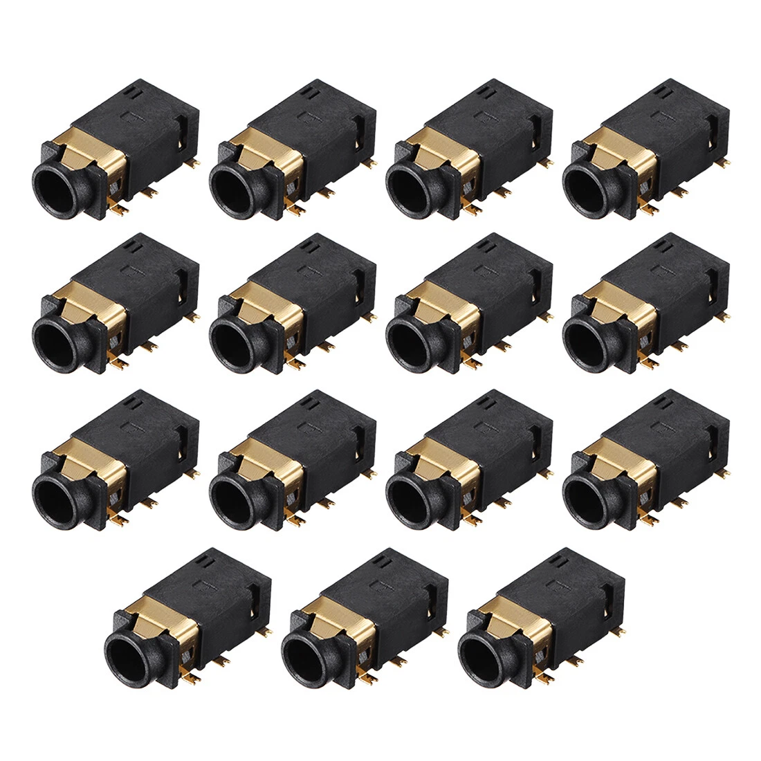 3.5 mm Audio Jack Connector PCB Mount Female Socket 6 Pin PJ 311D PJ 342B 15pcs