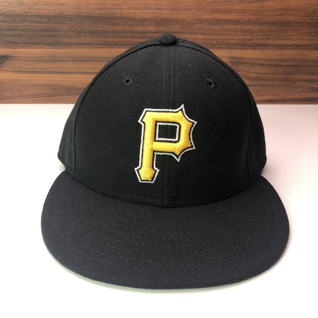 New Era Pittsburgh Pirates “P” Logo 59Fifty Fitted Sz 7 Hat MLB