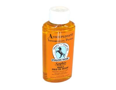 Saphir Natural Neats Foot Oil 200ml   Leather Shoe Care Softening & Renewal
