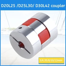Shaft Coupler Flexible Plum Coupling Stepper Motor Jaw Spider for 3D Printer CNC