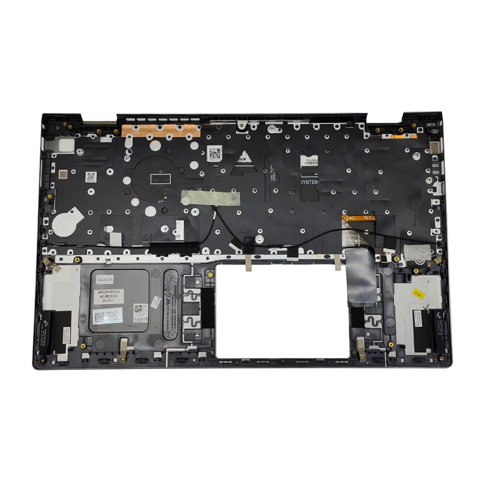 Novo Para Dell Inspiron 15Pro 5510 5515 Capa Apoio para as Palmas Teclado Retroiluminado 06P0TG EUA - Imagem 2 de 4