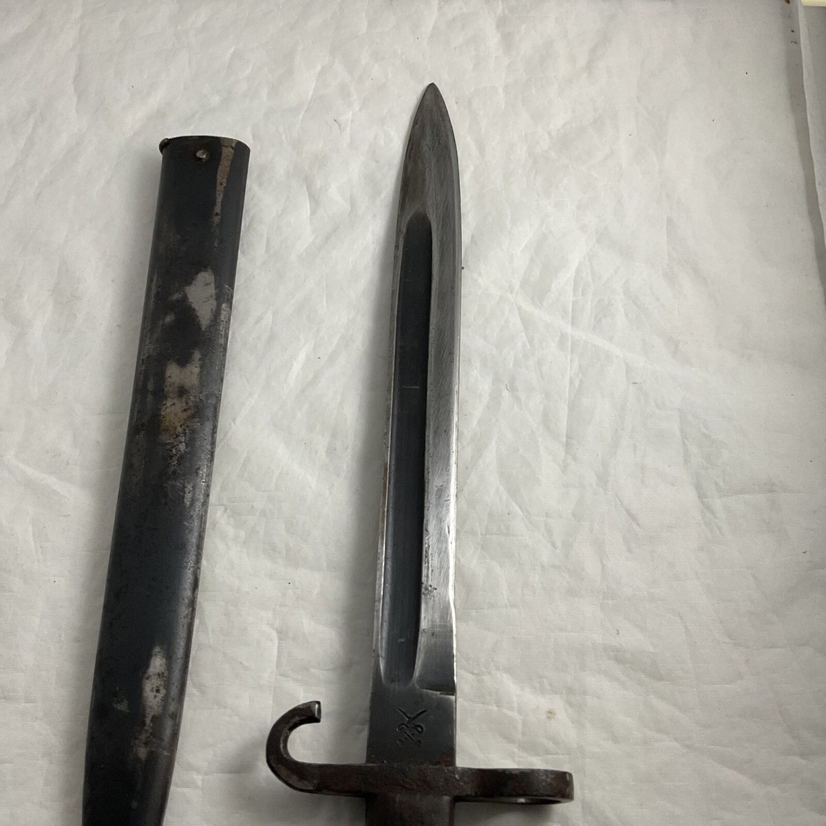 AUSTRIAIN L ZEITLER WIEN VIII M1895 BAYONET CROSSED SWORDS AND