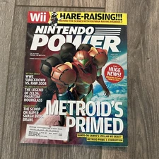 2007 Nintendo Power 219 Metroid Prime 3 Wposter Smash Bros Brawl Zelda Phantom H