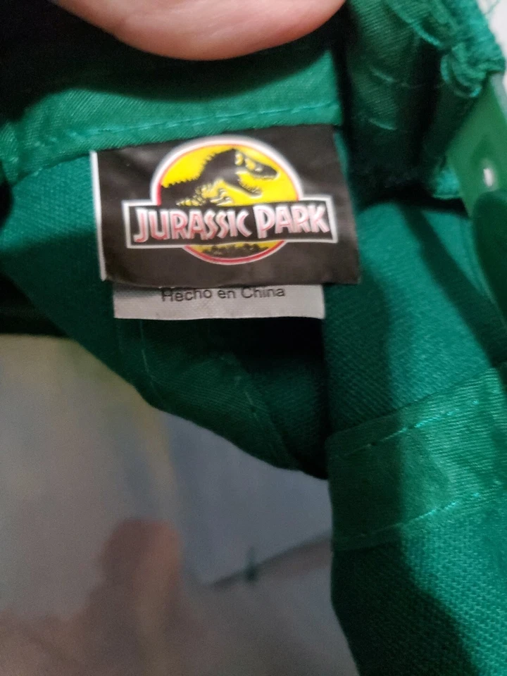 Gorra de béisbol Jurassic Park ajustable Snapback niños dinosaurio T-Rex de colección Foto 4 de 4