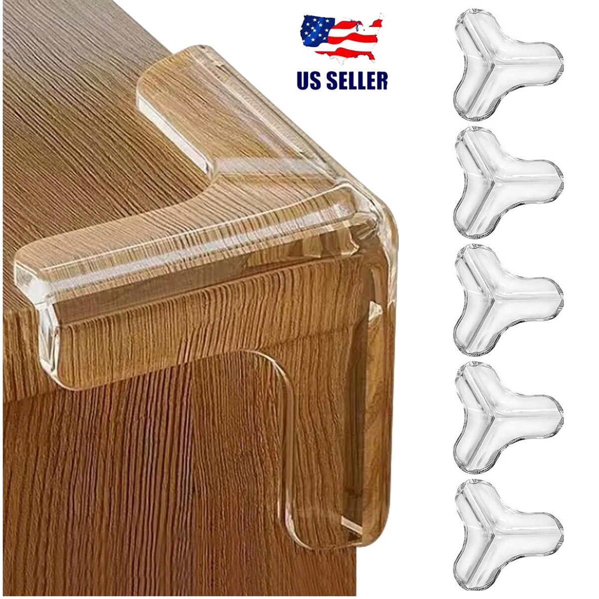 16× Safety Corner Protectors Cushion For Baby Kid Edge Safety Table Guard Bumper