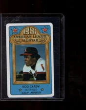 1981 Perma-Graphics Credit Card #29 Rod Carew