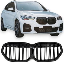 ADATTO PER BMW X1 F48 LCI SPORT DOPPIO PONTE NERO LUCIDO 2019-2022