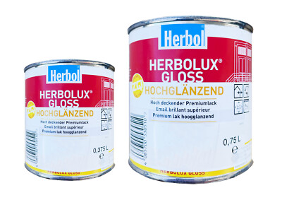 Herbolux Gloss Hochglänzend Lack Holz Metalllack Buntlack Hochglanzlack