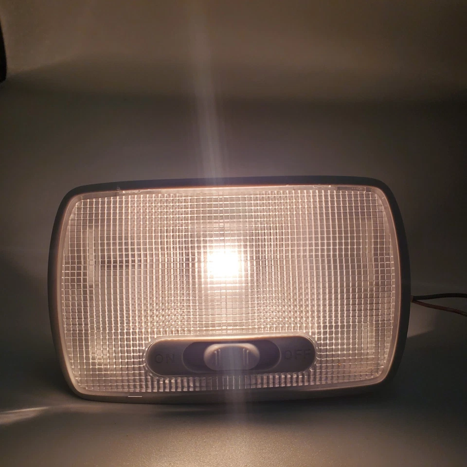 Honda Civic 2005-2001 cúpula trasera ovalada gris claro OEM conjunto superior probado Foto 2 de 4