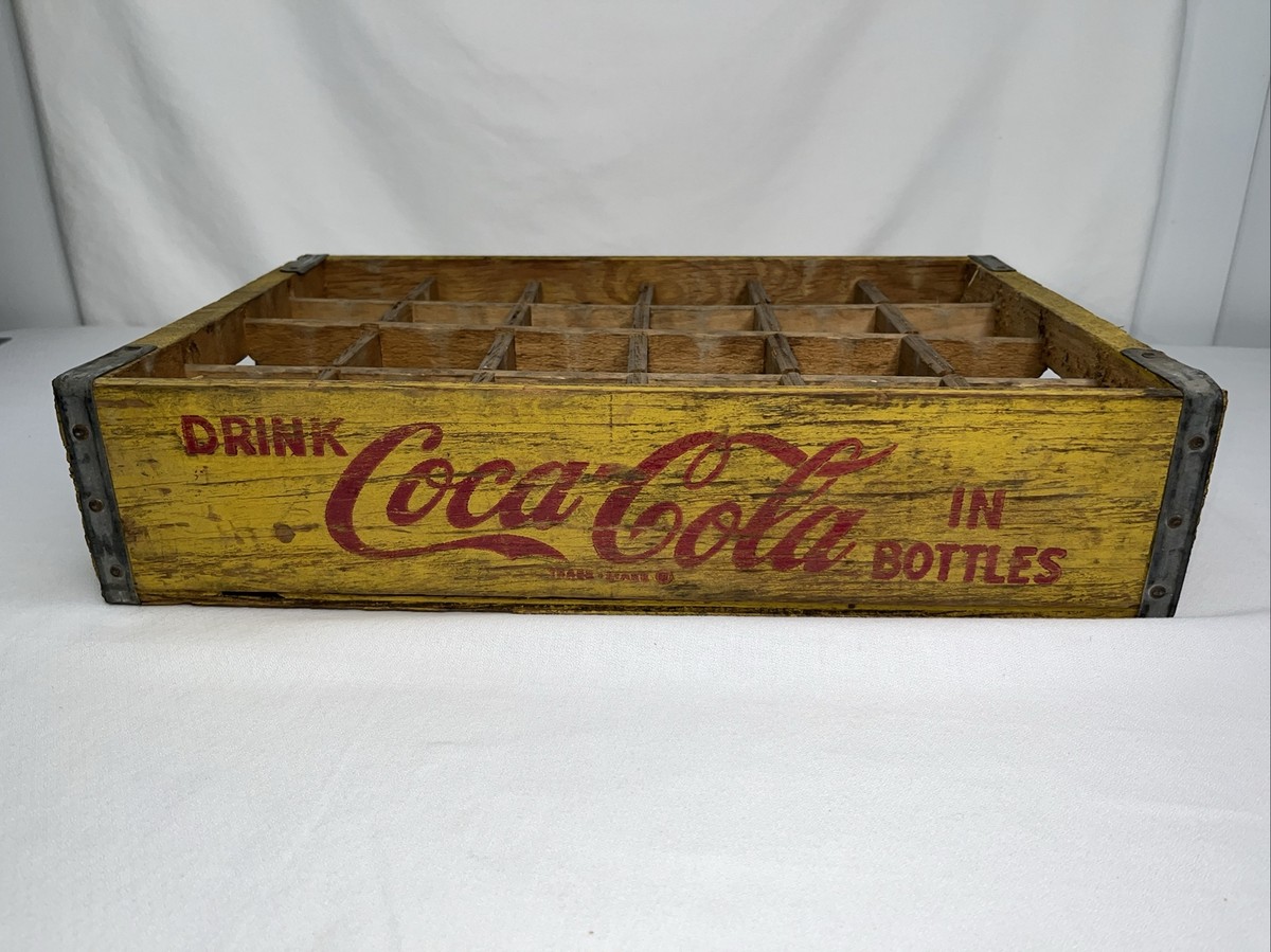 Coca-Cola 復刻ビンテージボトル 木製キャリングケース