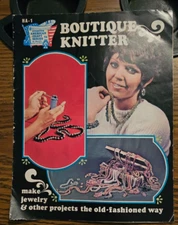 Boutique Knitter by Hazel Pearson Handicrafts (Vintage Craft Pamphlet) 1972
