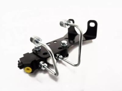 GM Disc/Disc Proportioning Valve for 1/2-20, 9/16-18 Outlet, Bottom Mount BLACK
