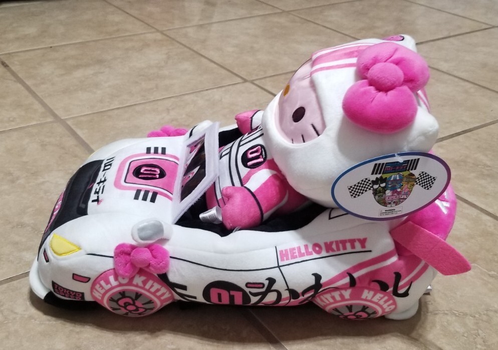 ハローキティ Kidrobot フレンズ 東京スピードレーシングカー ぬいぐるみ