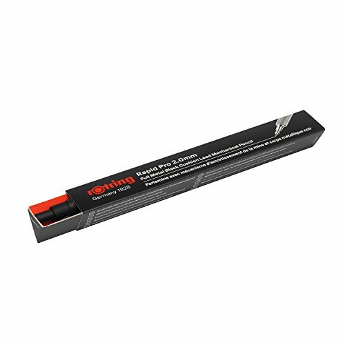 Rotring 1904-260 Rapid PRO Mechanical Pencil 2 mm Matte Black NEW from Japan - Picture 6 of 6