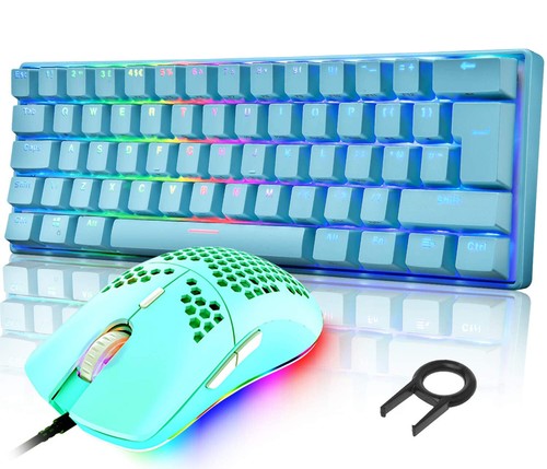Rainbow RGB Gaming Tastatur und Maus Headset Set USB für PS4 Xbox One PC Laptop - Bild 20 von 20