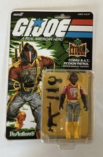 Super7 Reaction G.I. Joe Python Patron COBRA B.A.T. 3.75 O-Ring Action Figure