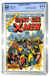 Giant Size X Men #1 CBCS 3.0 1st New X Men & 2nd Full Wolverine 1975 (XO) 146