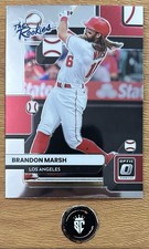Brandon Marsh 2022 Panini Donruss Optic Base Set The Rookies Insert #TR-8