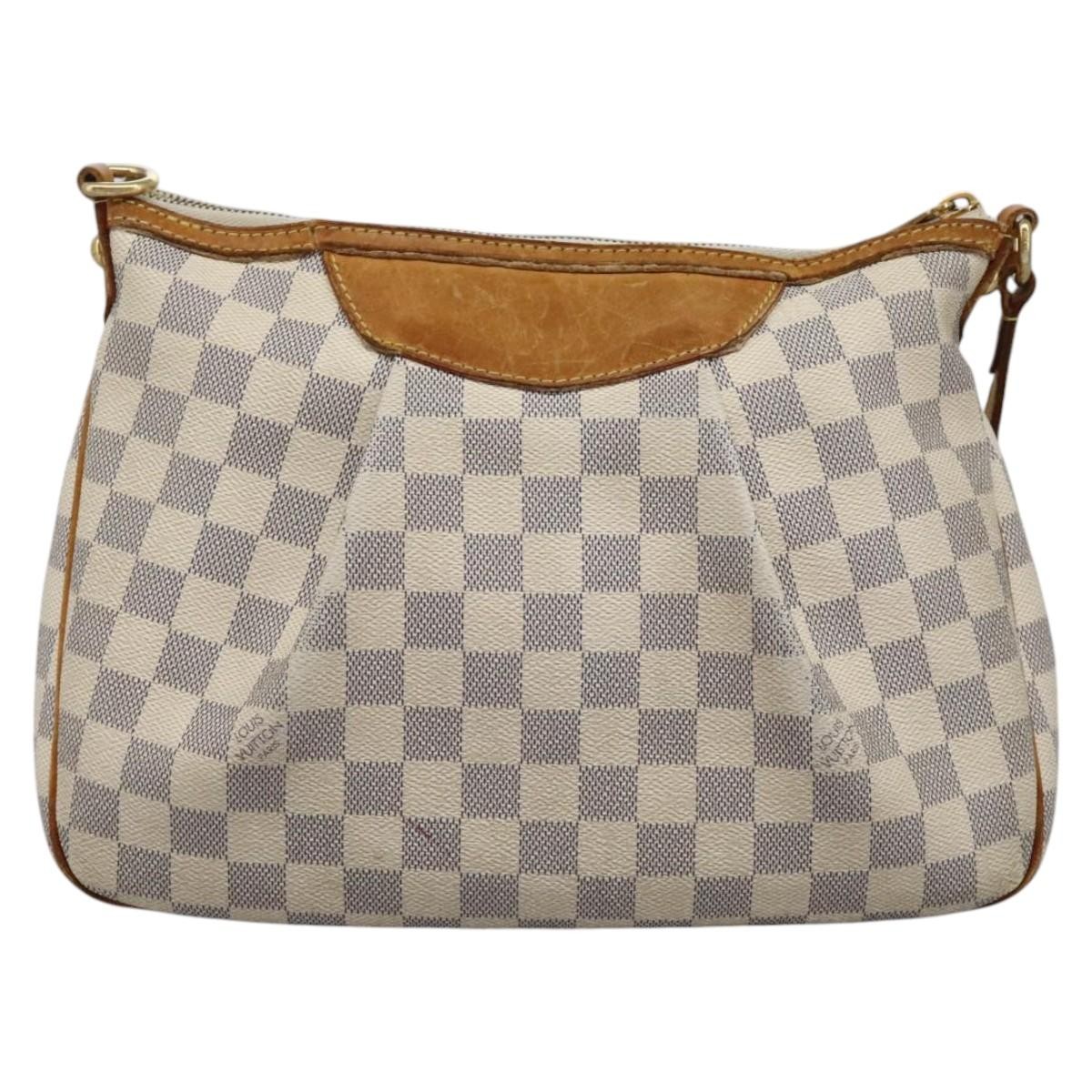 ルイ・ヴィトン　シラクーサPM Louis Vuitton Damier Azur Siracusa PM Shoulder Bag N41113