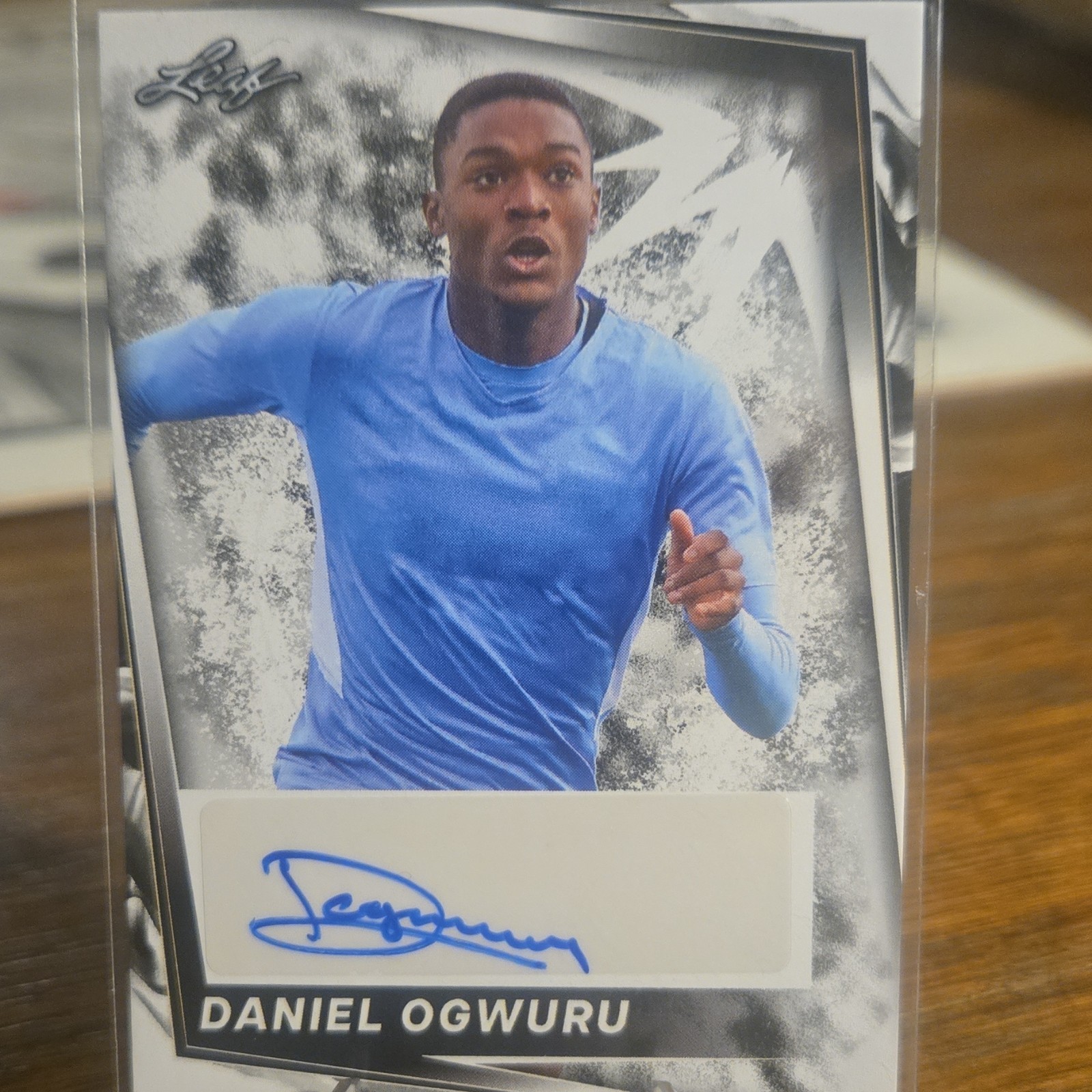 Leaf 2024 Soccer Blaster Daniel Ogwuru Autograph Card #BA-DO1